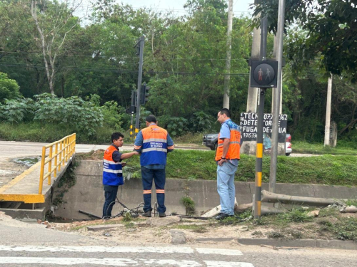 Confirman el robo de cables en semáforos de la capital cruceña