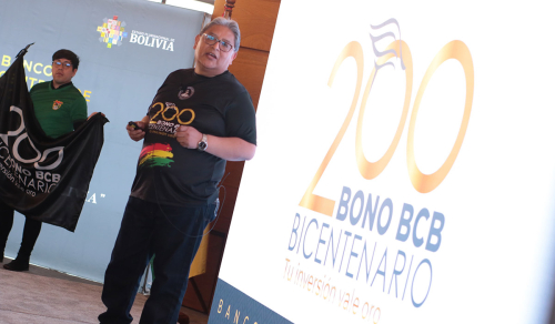 Banco Central lanza el bono “BCB Bicentenario” con interés fijo del 9,75% y de oro del 5%