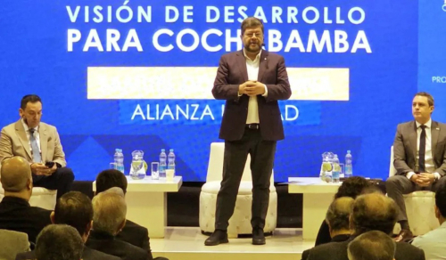 Doria Medina asegura que irá al Chapare para que conozcan su propuesta