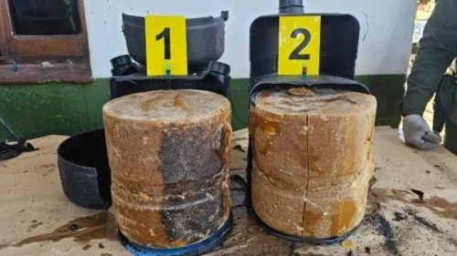Camión boliviano fue interceptado en Argentina con más de 40 kilos de sustancias controladas