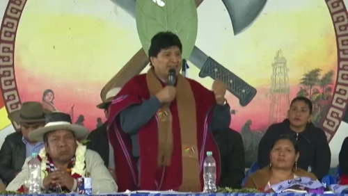 Morales cree que, si un partido lo habilita, se librará del 3%