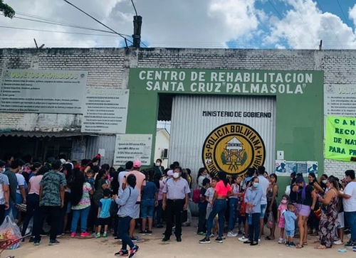 Atienden protestas por falta de pago de prediarios en Palmasola