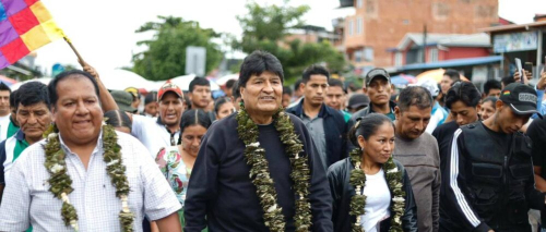 «No contesta, ni devuelve la llamada», la queja de Evo sobre Andrónico