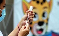 Llegaron al país las vacunas contra la influenza para menores de 12 años